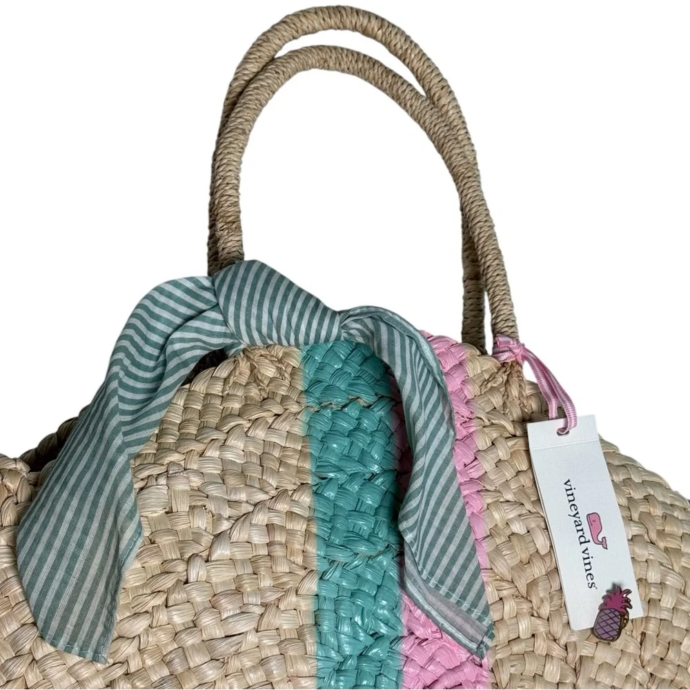 Vineyard Vines Woven Tote Bag- 🆕